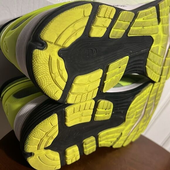 🔥🔥 ASICS GEL-Nimbus 21 Running Shoes Safety Yellow Men Sz 13 - Rare - PERFECT - Picture 12 of 14